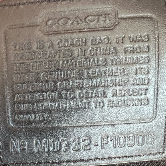 Coach canvas c signature hobo bag - Picture 15 of 15